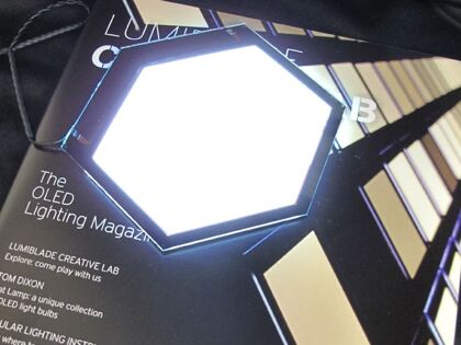 OLED transparentes para techos solares