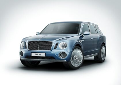 Bentley se apunta al todocamino con el EXP 9F