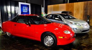 GM EV1 y Chevrolet Volt