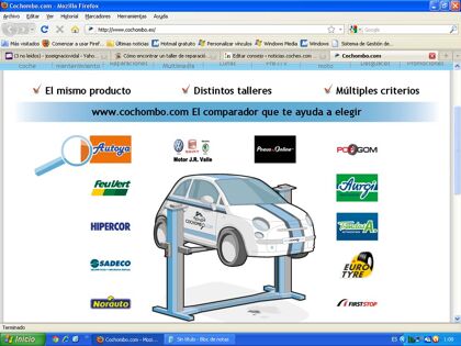 Mira, compara y decide a qué taller llevar tu coche