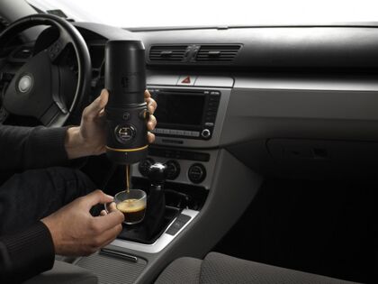 ¿Un café expreso perfecto en el coche?