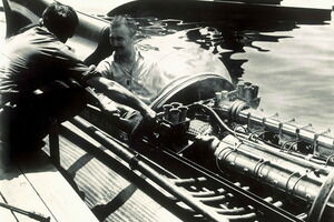 Arno_XI_19 Empleaba un motor Ferrari V12 Tipo 375, diseñado por Aurelio Lampredi, que entregaba más de 600 CV