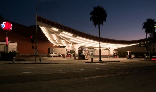 Jack Colker Union 96 station on Crescent Drive in Beverly Hills