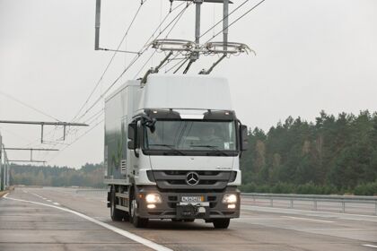 Siemens prueba la autopista electrica del futuro