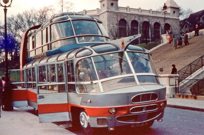 Citroën U55 Cityrama Currus, el bus futurista de los 50