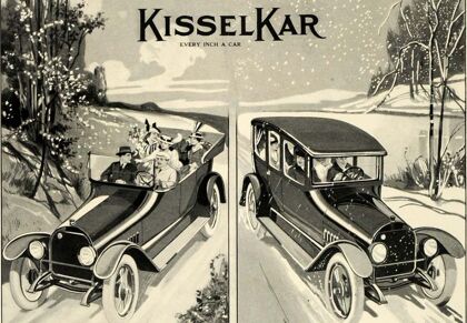 Kissel, la marca que cayó con el crack del 29