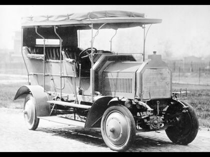 Dernburg-Wagen: así era el primer Mercedes 4×4