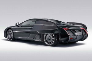 MacLaren_X1_Concept_04 Las ruedas traseras carenadas marcan el diseño de la parte posterior