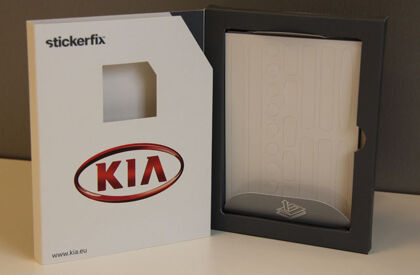 Pegatinas para los arañazos de la carrocería