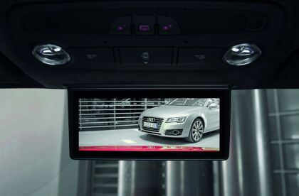 Así es el espejo retrovisor digital de Audi