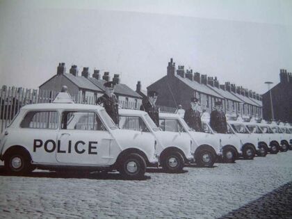 El MINI Copper S policial de 1968, a subasta