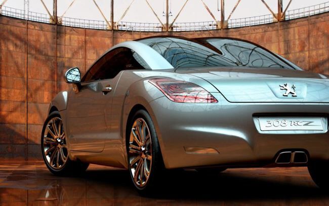 2007_Peugeot_308_RCZ_concept 2007 Peugeot 308 RCZ Concept 650x407