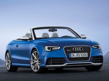 Nuevo Audi RS5 Cabrio: 450 CV con techo de lona