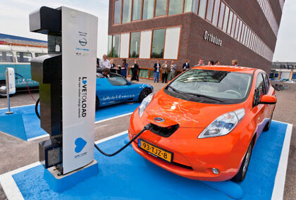 Nissan instalará en Europa 400 puntos de recarga