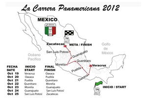 25_Aniversario_Carrera_Panamericana_08 Recorrido de la Carrera Panamericana en su edición 2012