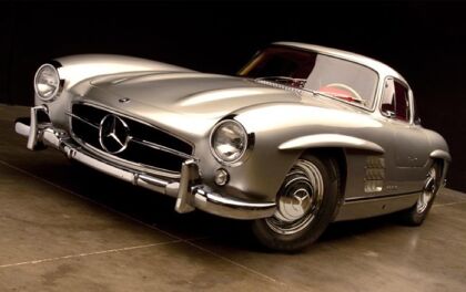 A subasta el Mercedes 300SL Gullwing de Clark Gable