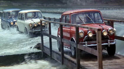 No te pierdas esta escena inédita que no salió en The Italian Job