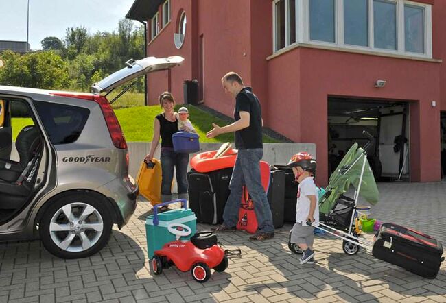carga equipaje coche