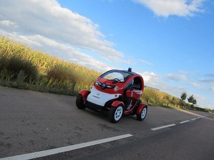 Renault Twizy, el coche de bomberos inesperado