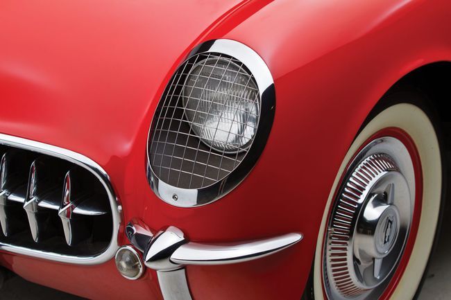 Chevrolet Corvette Roadster 1955 07 650x433