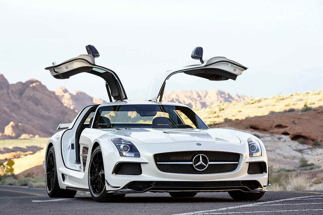 Mercedes Benz SLS AMG Coupe Black Series 08 650x433
