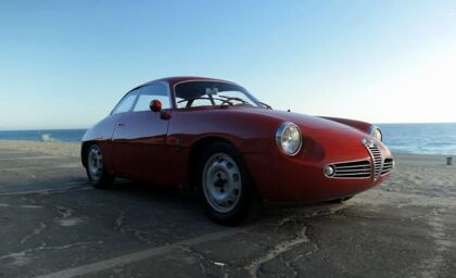 Alfa Romeo Giulietta SZ, la dolce vita