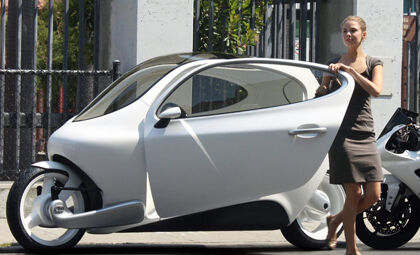 Lit Motors C-1: la moto que se conduce como un coche