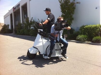 T3: el vehículo eléctrico para rodar cine