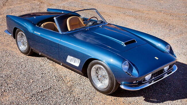 Ferrari 250 GT LWB California Spider  1958 01 650x366