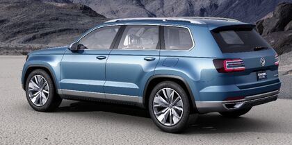 Volkswagen CrossBlue, prototipo SUV diésel híbrido enchufable con seis plazas