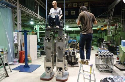 Movilidad futura: ¿Y si nos desplazamos subidos sobre robots?