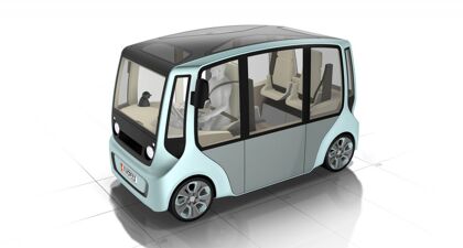 RinSpeed MicroMAX: transporte urbano vertical