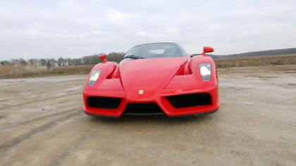 La Gymkhana VI ¿con un Ferrari Enzo?