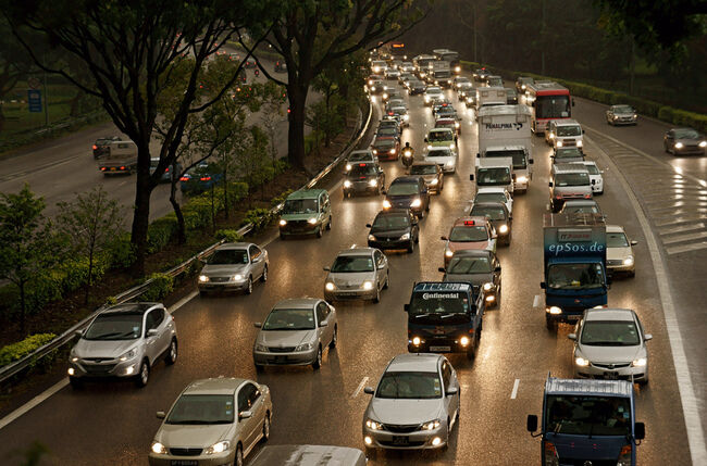 contaminacion coches