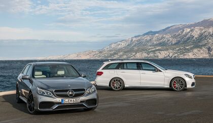 Mercedes Clase E 63 AMG, potencia y aceleración sorprendentes