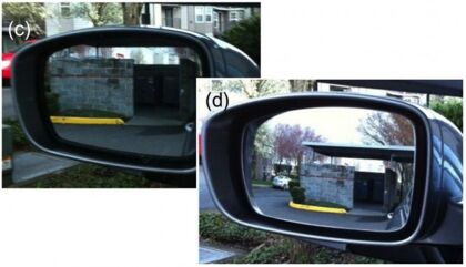 Retrovisores con ópticas progresivas para evitar el punto ciego