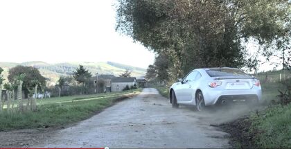 Subaru BRZ gymkhana ¿Americana? ¿Japonesa? No, gallega
