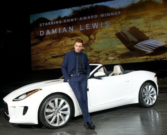 Jaguar F Type Damian Lewis