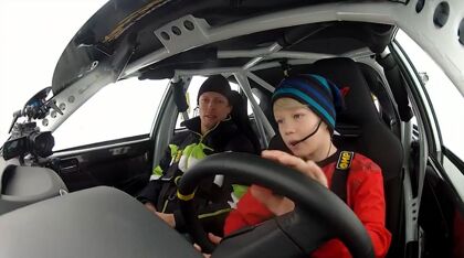 Kalle Rovanperä: ¿el futuro de los rallys con once años?