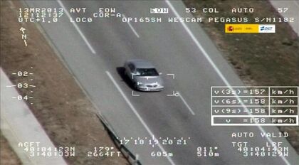 Tráfico controla ya tu velocidad con un radar aéreo