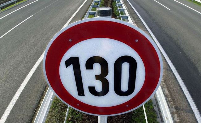 limite 130 kmh
