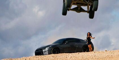 Gymkhana salvaje en el desierto de Mojave