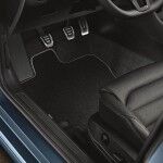 Alfombrilla Textil Premium Con Inscripcion Delante Y Detras 150x150