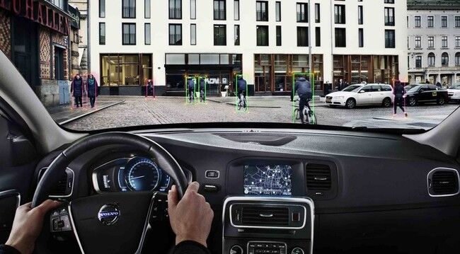 volvo deteccion ciclistas