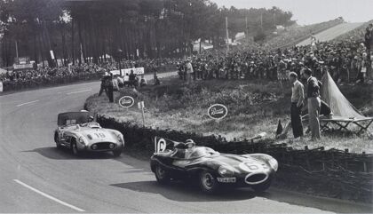Le Mans 1956: vuelta a bordo con Mike Hawthorn en un Jaguar D-Type