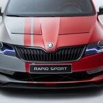Skoda Rapid Sport Concept Frontal 150x150