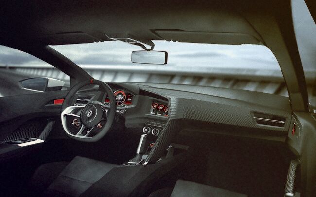Volkswagen Golf Design Vision GTI Interior 1 650x406