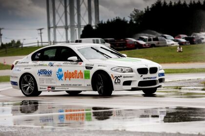Record del mundo de drifting en un BMW M5