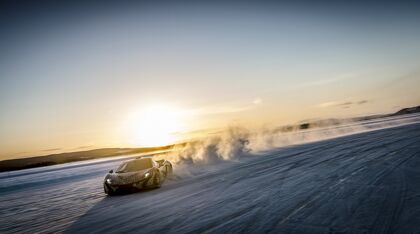 McLaren P1: prueba extrema en el Círculo Polar Ártico