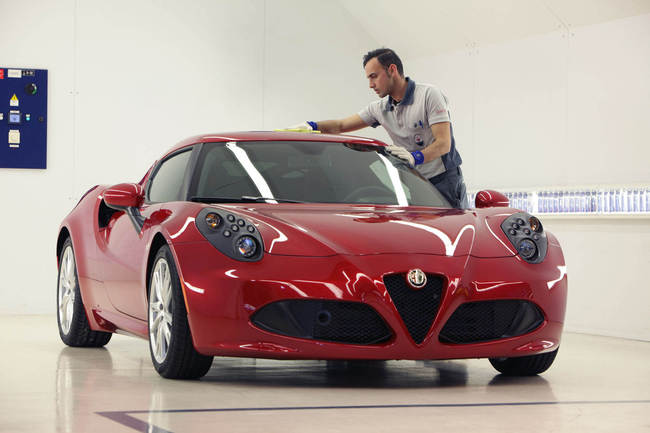 Alfa Romeo 4C fabricacion